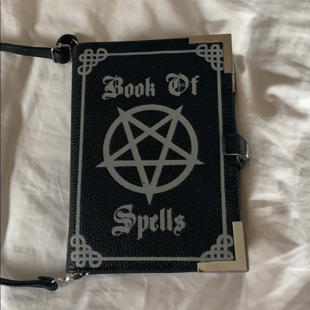 Black Killstar Book of Spells Crossbody